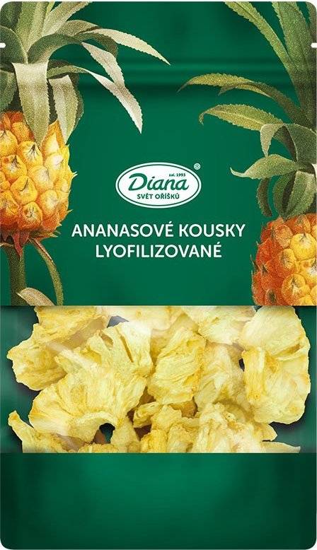 Diana Ananasové kousky lyofilizované (50 g) 6013-2 dortis dortis
