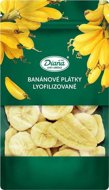 Diana Banánové plátky lyofilizované (55 g) 6014-2 dortis dortis