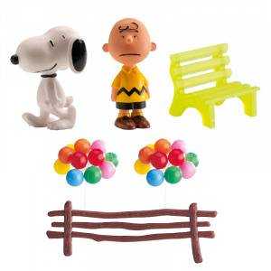 Figurky na dort Snoopy Dekora