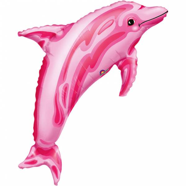 Fóliový balónek růžový delfín Amscan