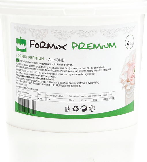 Formix-Prémium - Vanilková hmota (4 kg) 0006 dortis dortis
