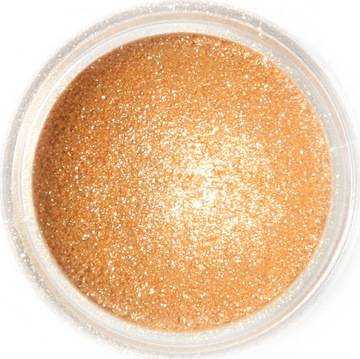 Jedlá prachová perleťová barva Fractal - Sparkling Gold (3