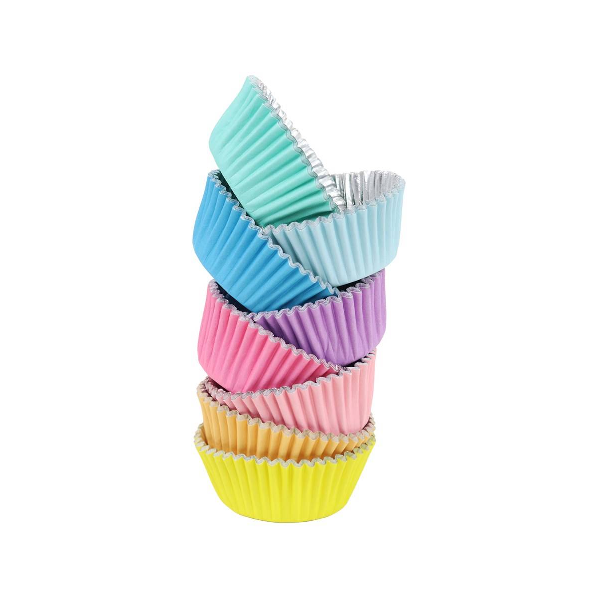 Košíčky na cupcake barevné 100ks PME