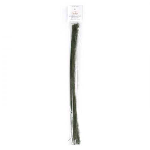 Květinové drátky zelené silné 50ks 40cm Decora