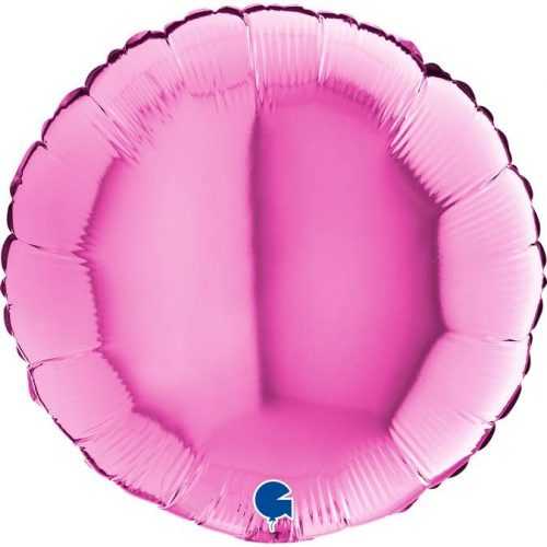 Nafukovací balónek kulatý 46cm růžový Grabo