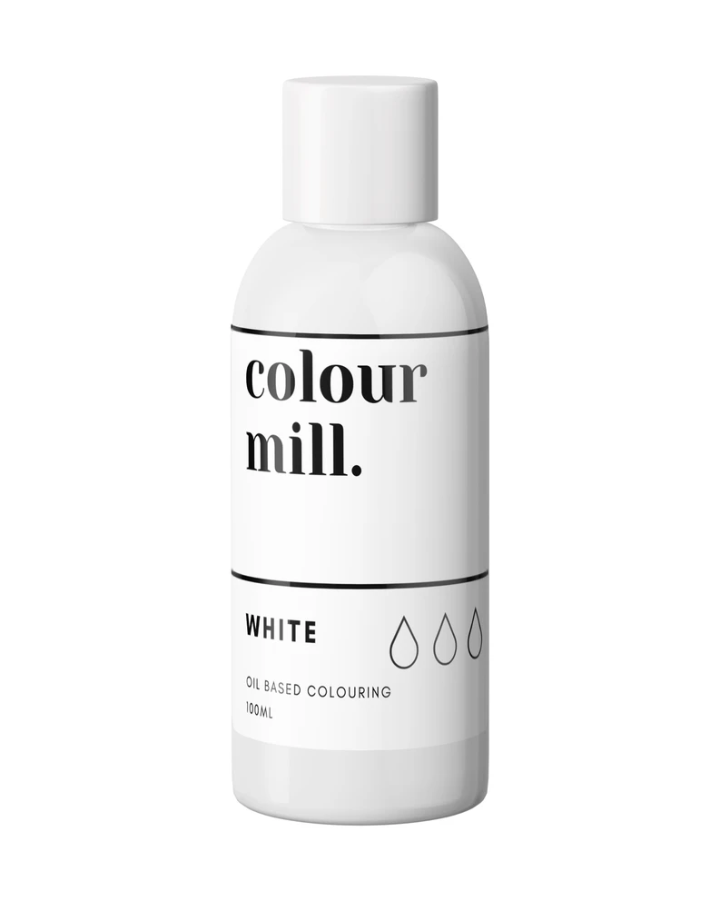 Olejová barva 100ml vysoce koncentrovaná bílá colour mill