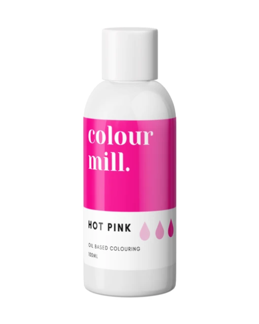 Olejová barva 100ml vysoce koncentrovaná tmavě růžová colour mill