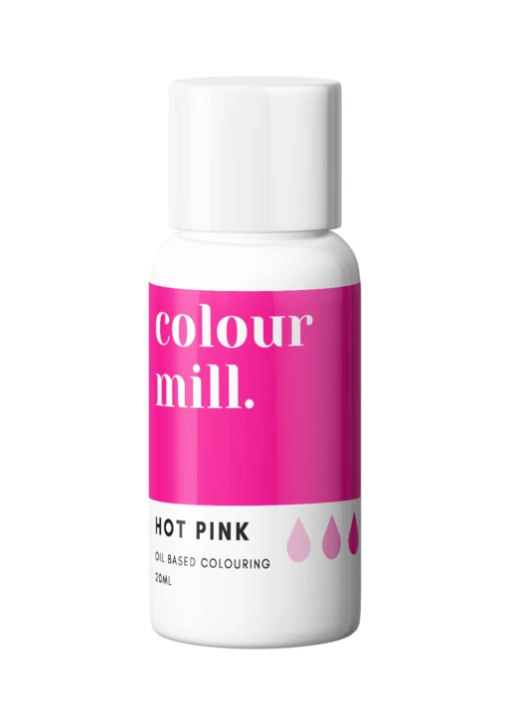 Olejová barva 20ml vysoce koncentrovaná tmavě růžová colour mill