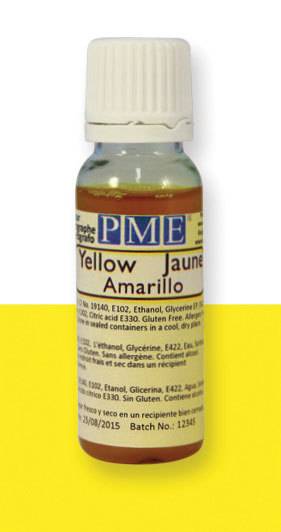 PME airbrush barva základní – žlutá PME