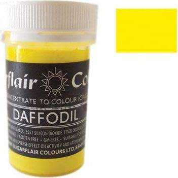 Pastelová gelová barva Sugarflair (25 g) Daffodil 3033 dortis dortis