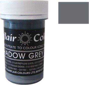 Pastelová gelová barva Sugarflair (25 g) Shadow Grey 3043 dortis dortis