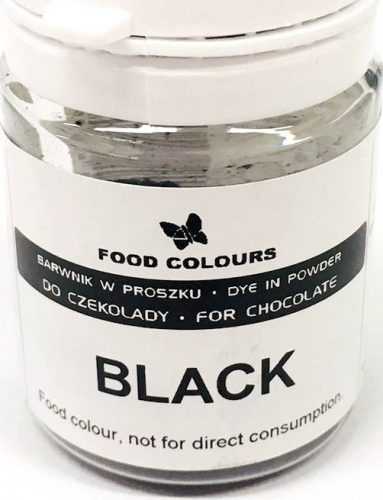 Prášková barva do čokolády Food Colours Black (20 g) WS-P-245 dortis dortis