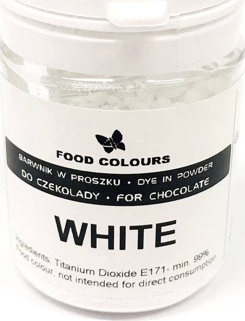 Prášková barva do čokolády Food Colours White (20 g) WS-P-230 dortis dortis