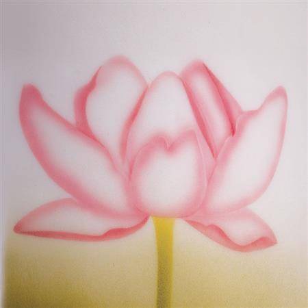 Stencil pro airbrush lotus Martellato