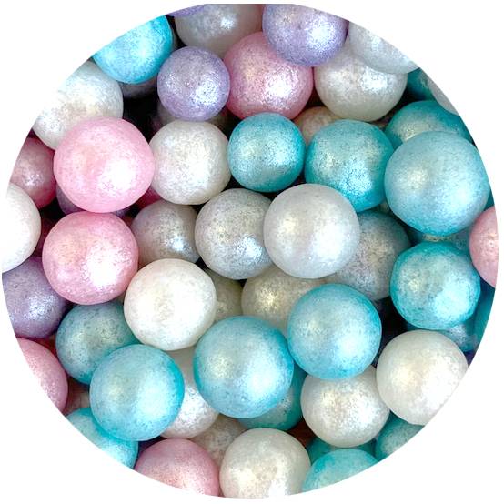Cukrové perly Jumbo 7mm barevné 70g Scrumptious