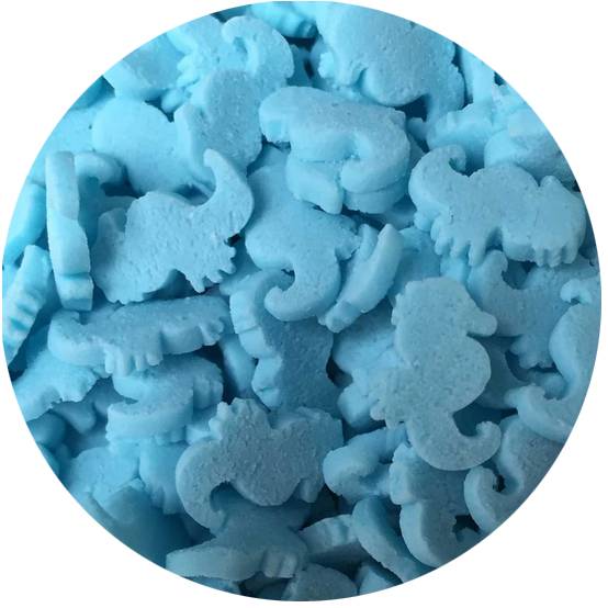 Cukrové zdobení mořský koník modrý 60g Scrumptious