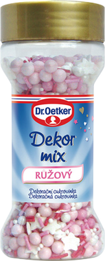 Dr. Oetker Dekor mix růžový (50 g) DO0033 dortis dortis