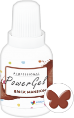 Gelová barva Food Colours PowerGel (20 g) Brick Mansion PG-051 dortis dortis