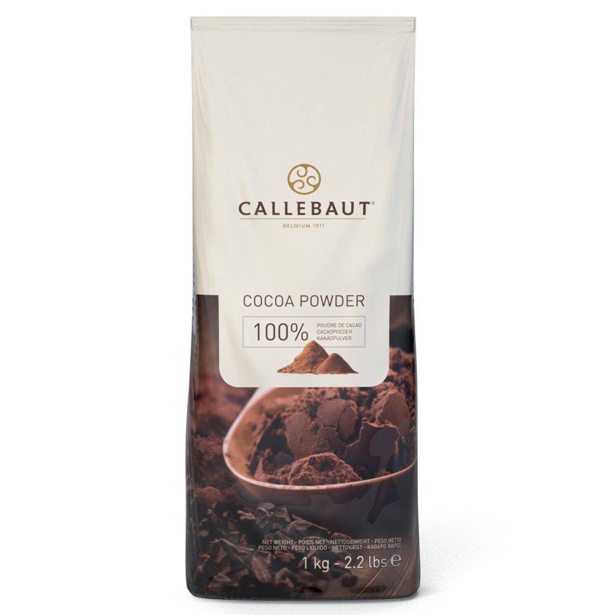 Kvalitní kakao 100% 1kg Callebaut
