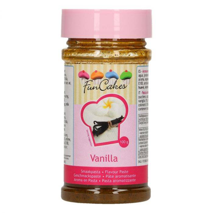 Ochucovací pasta Vanilka 100g FunCakes