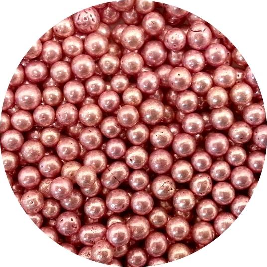 Cukrové perly růžové (50 g) CRI04 dortis dortis