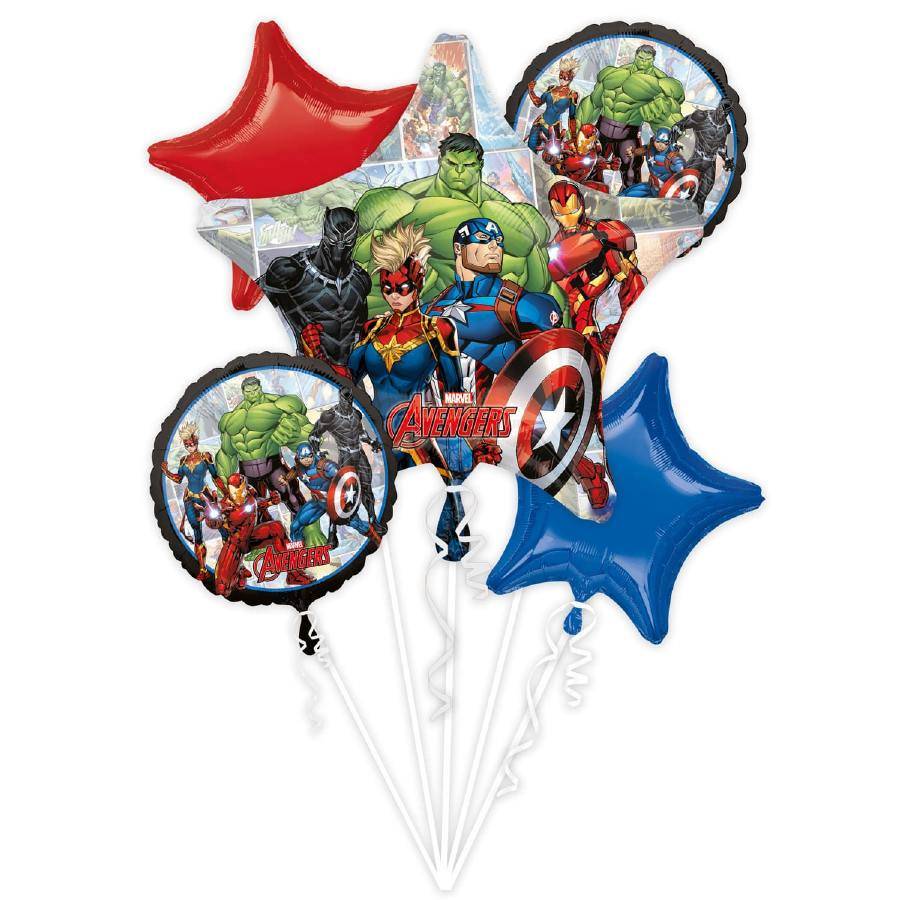 Fóliové balónky sada 5ks Avengers Amscan