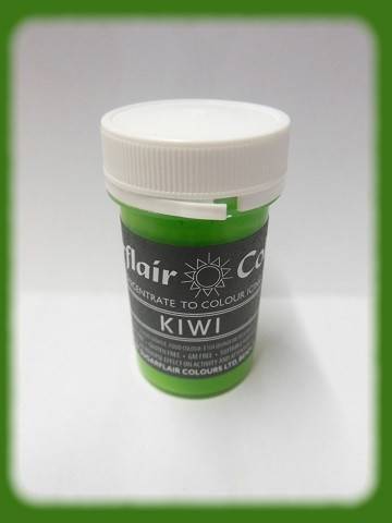Gelová barva Kiwi 25g Sugarflair