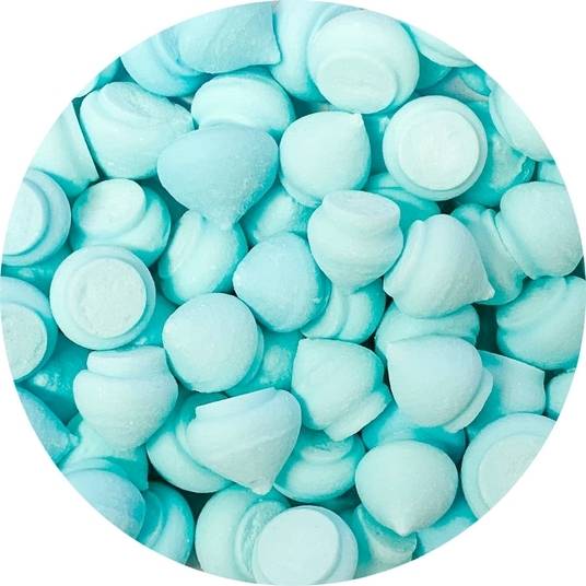 Cukrové pusinky modré (50 g) FL258292 dortis dortis