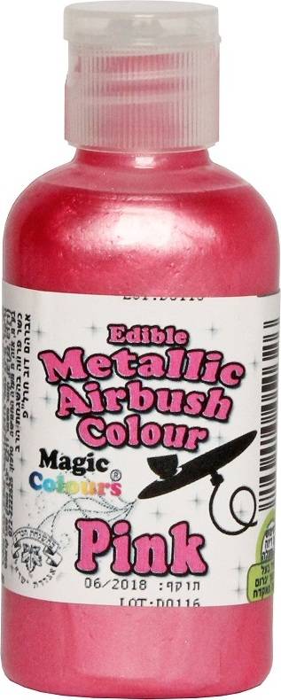Airbrush barva perleťová Magic Colours (55 ml) Pink ABMPNK dortis dortis