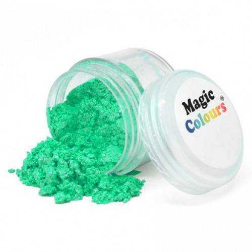 Jedlá prachová perleťová barva 8ml Turquoise Glamour Magic Colours