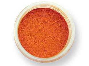 Prachová barva matná – oranžová EKO balení 2g PME