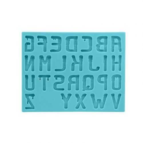 Silikonová formička abeceda horor Cakesicq