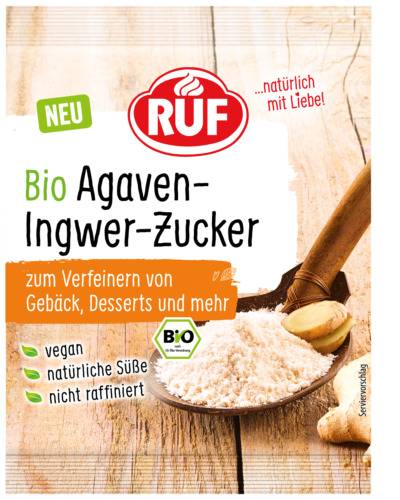 Bio agávový cukr se zázvorem 10g RUF