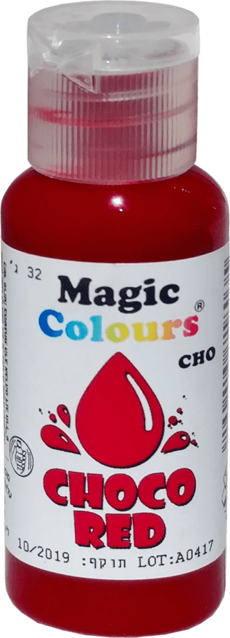 Gelová barva do čokolády Magic Colours (32 g) Choco Red CHORED dortis dortis