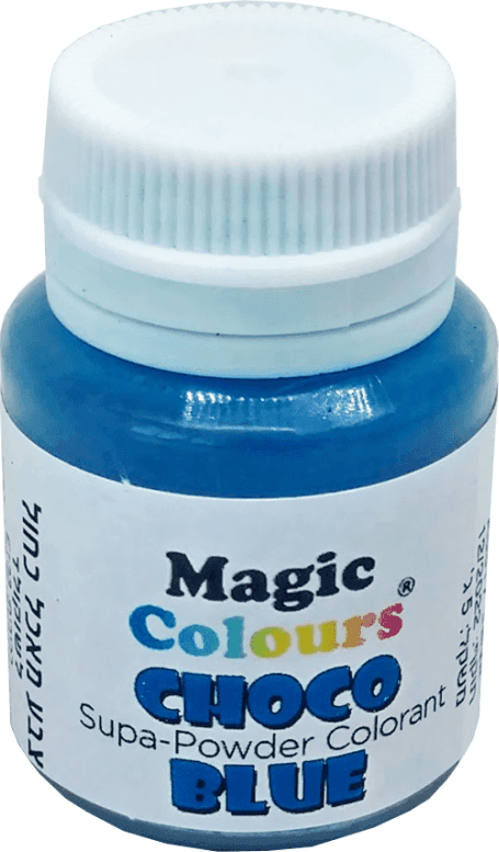 Prášková barva do čokolády Magic Colours (5 g) Choco Blue CP5BLU dortis dortis