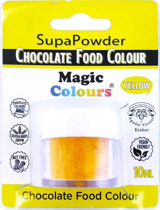 Prášková barva do čokolády Magic Colours (5 g) Choco Yellow CP5YEL dortis dortis