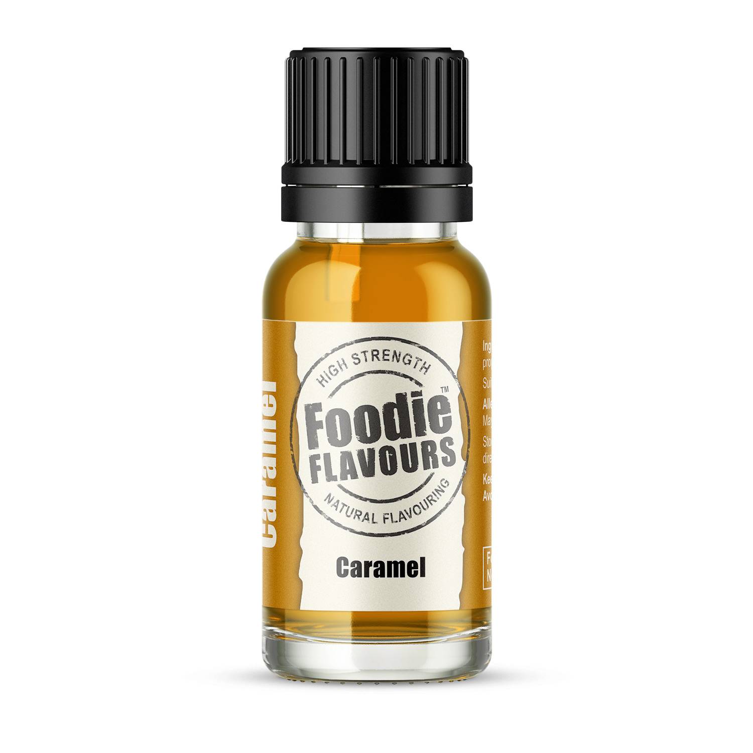Přírodní koncentrované aroma 15ml karamel Foodie Flavours