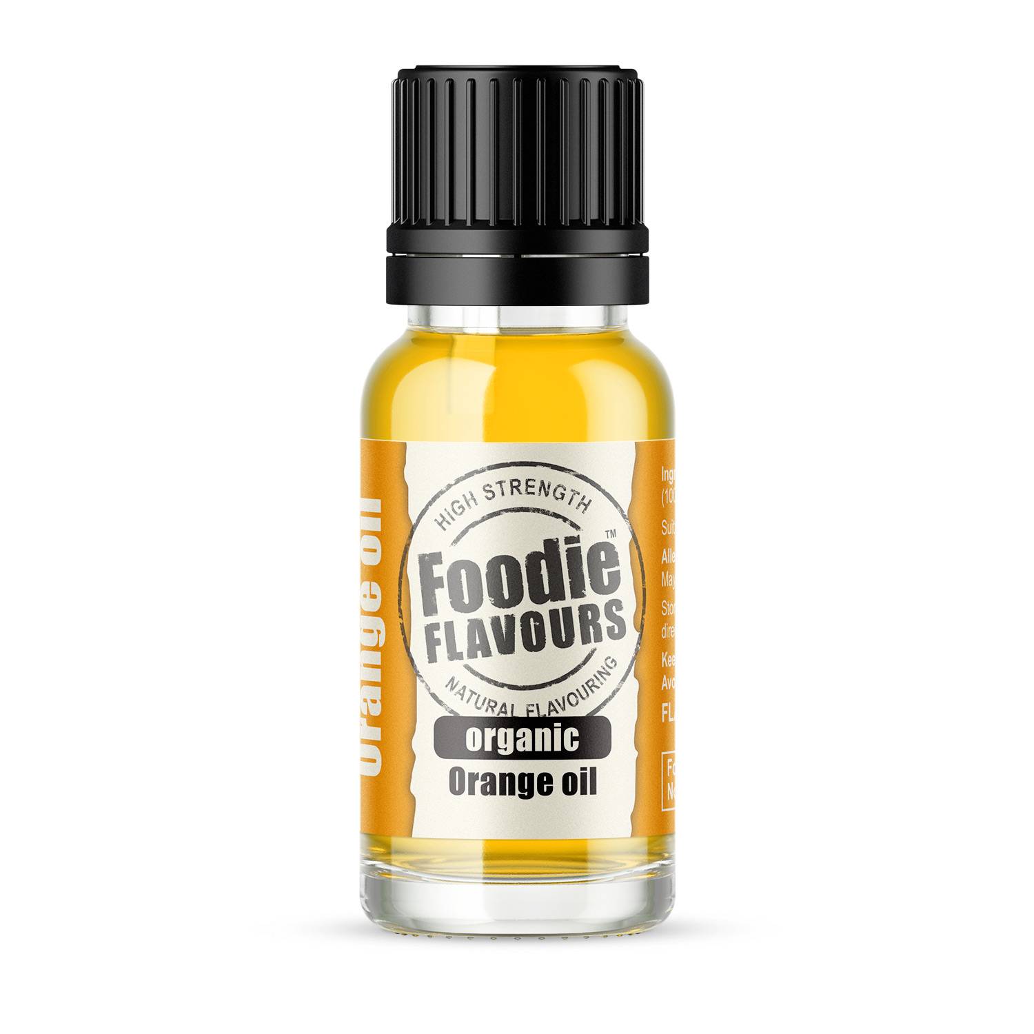 Přírodní koncentrované aroma 15ml pomerančový olej Foodie Flavours