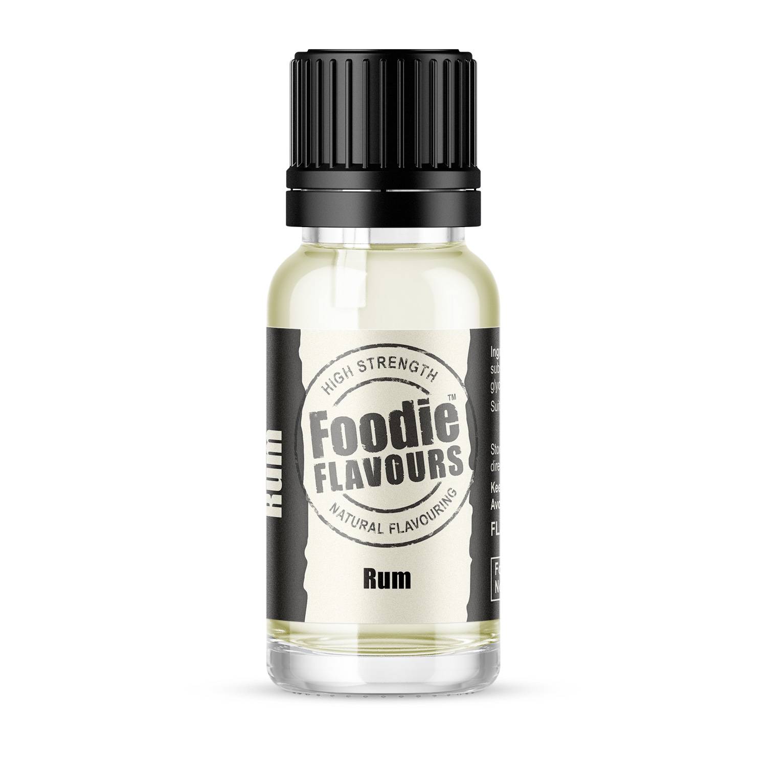 Přírodní koncentrované aroma 15ml rum Foodie Flavours