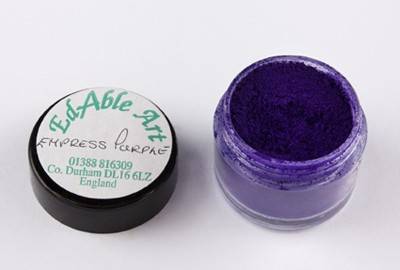 Prachová barva Empress Purple Edable Art