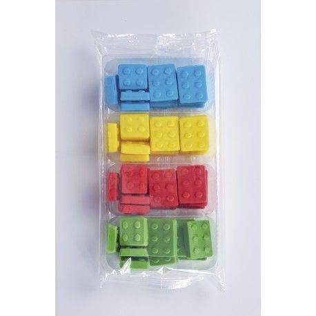 Cukrová dekorace kostky Lego 48ks Dekor Pol
