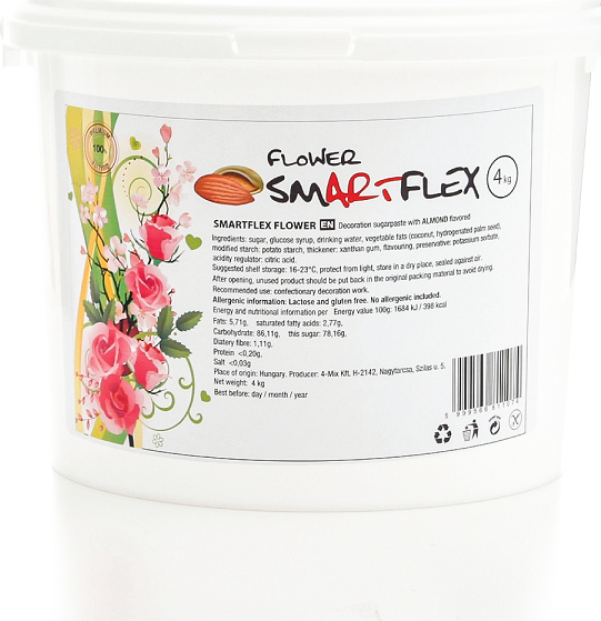 Smartflex Flower Mandle 4 kg (Modelovací hmota na výrobu květin) Smartflex