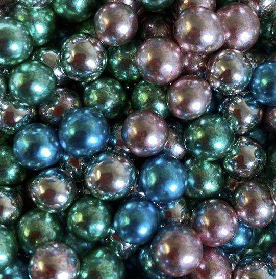Cukrové zdobení metalický perly 80g Scrumptious