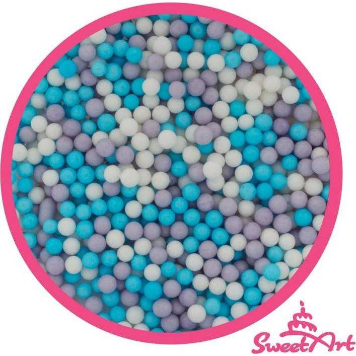 SweetArt cukrové perly Elsa mix 5 mm (80 g) dortis