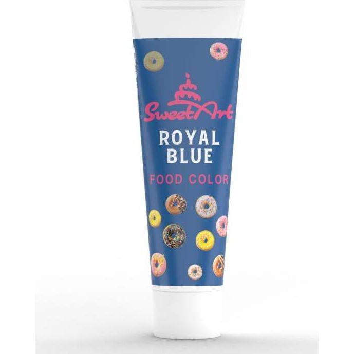SweetArt gelová barva tuba Royal Blue (30 g) dortis