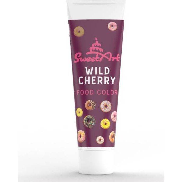 SweetArt gelová barva tuba Wild Cherry (30 g) dortis