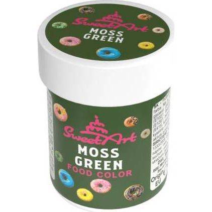 SweetArt gelová barva Moss Green (30 g) dortis