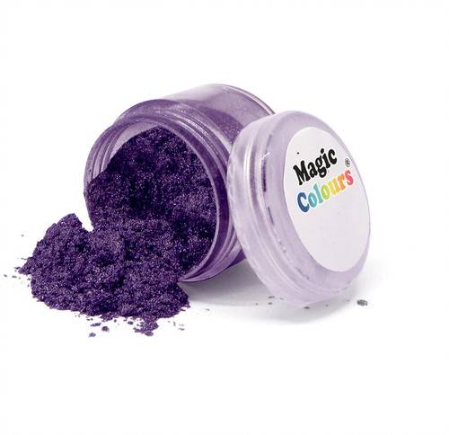 Jedlá prachová perleťová barva 8ml Purple Sheen Magic Colours