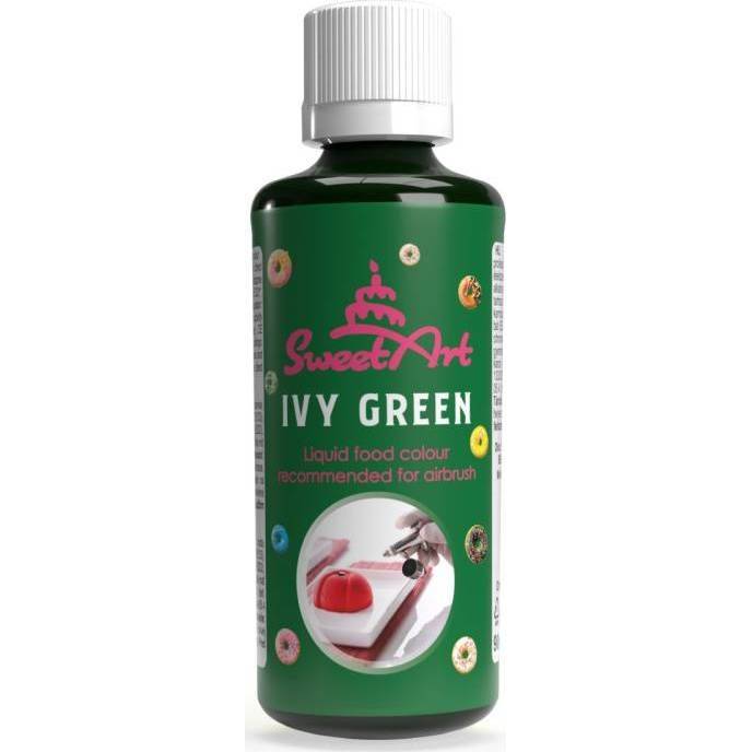 SweetArt airbrush barva tekutá Ivy Green (90 ml) - dortis