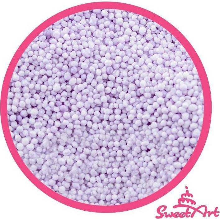 SweetArt cukrový máček fialový (90 g) - dortis